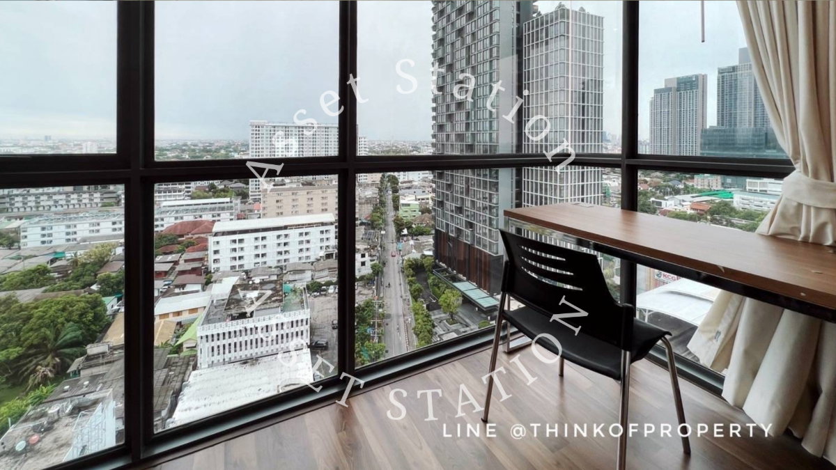 รูป 🏢💎ให้เช่า The Room Sukhumvit 62 ห้องมุมวิวสวย เฟอร์ครบพร้อมอยู่ 🏢 ใกล้ BTS ปุณณวิถี - รูปที่ 7/14