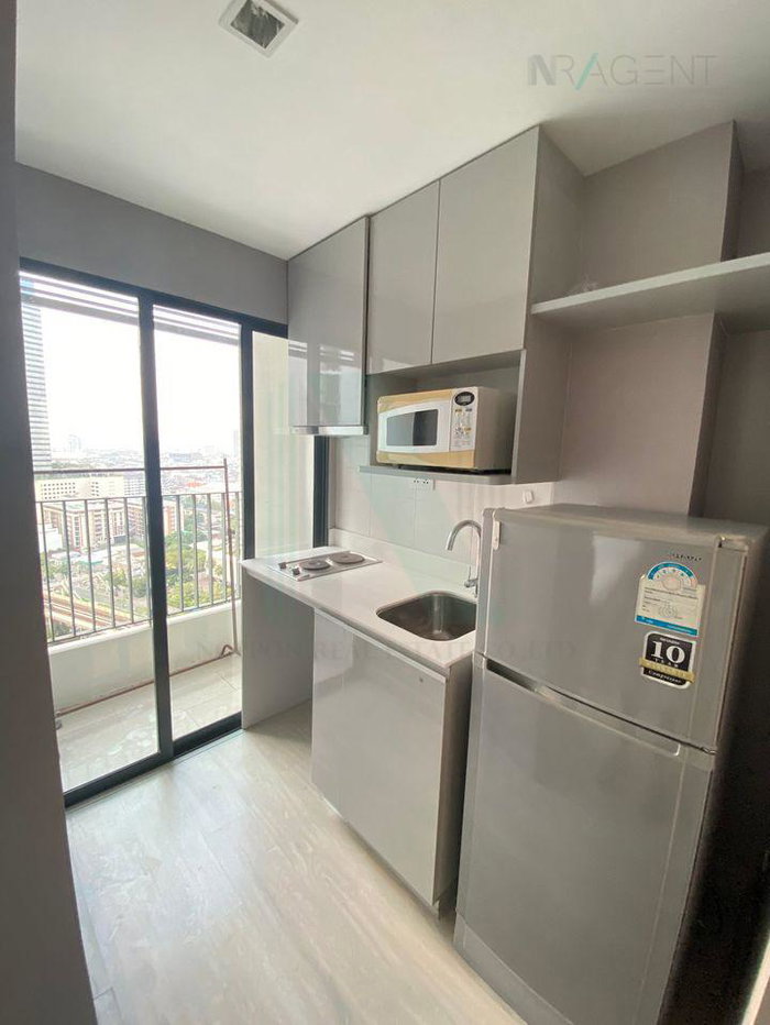 รูป ให้เช่า ไอดีโอ โมบิ สาทร STUDIO ชั้น19  ใกล้ BTS กรุงธนบุรี - รูปที่ 7/8