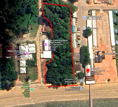 ขายที่ดิน : ขายที่ดินสวย ทำเลดี ติดทะเล หาดทรายรี 2.5 ไร่ จ.ชุมพร