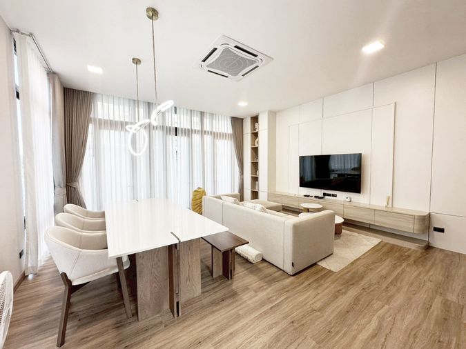 3-bed townhouse for rent, 267 sqm, 31 sq wah, Patio Ratchayothin