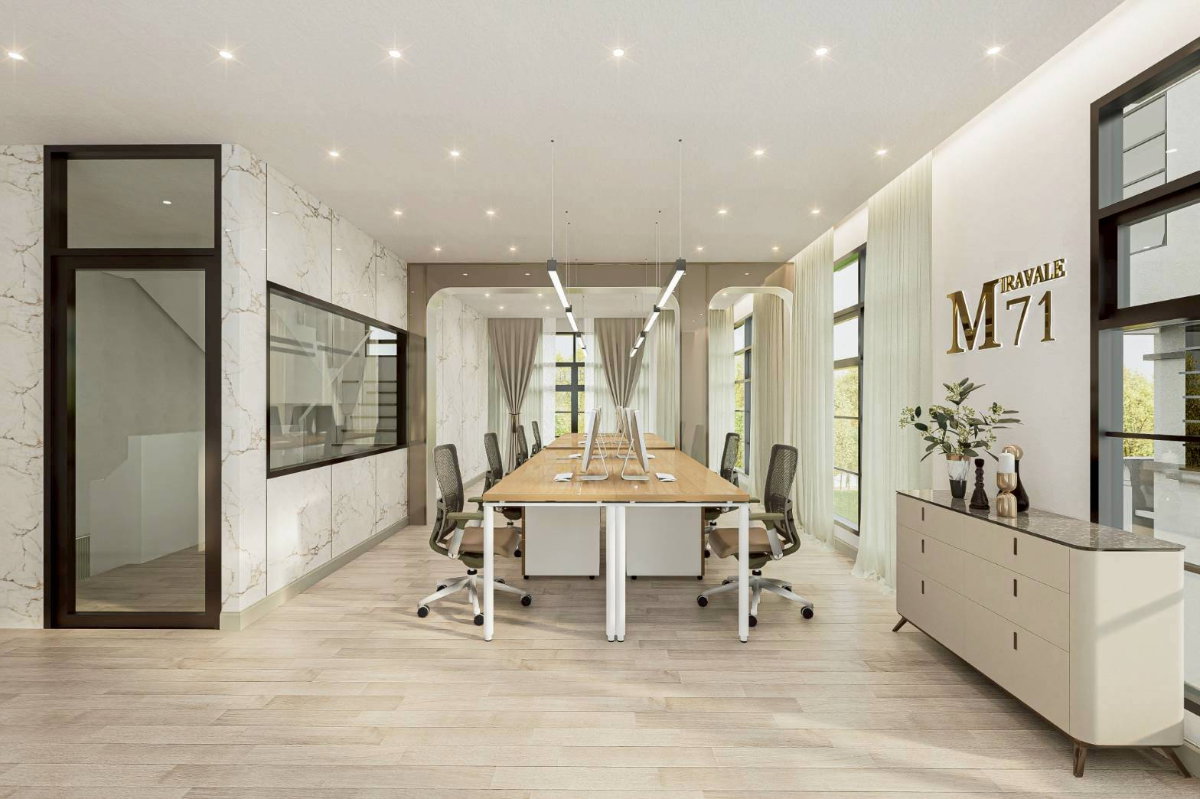 รูป 298AGLE ออฟฟิศ 4 ชั้น รีโนเวทใหม่ทั้งหลัง | ทำเลลาดพร้าว 71 โครงการ บ้านกลางกรุง - รูปที่ 5/5