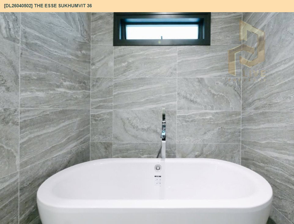รูป DL26040502 ให้เช่าคอนโด ดิ เอส สุขุมวิท 36 (THE ESSE Sukhumvit 36) ใกล้ BTS ทองหล่อ พร้อมเข้าอยู่ โทรด่วน 0614453194 LineID @162cjixi - รูปที่ 9/23