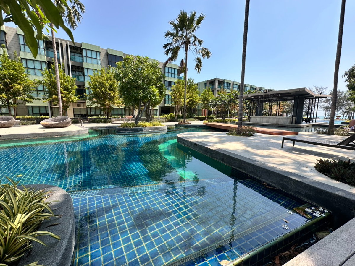 รูป คอนโด ติดทะเลชะอำ ให้เช่า 1 ห้องนอน - รูปที่ 28/30