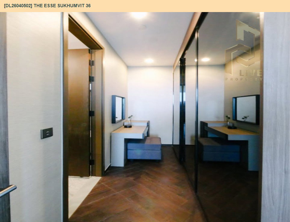 รูป DL26040502 ให้เช่าคอนโด ดิ เอส สุขุมวิท 36 (THE ESSE Sukhumvit 36) ใกล้ BTS ทองหล่อ พร้อมเข้าอยู่ โทรด่วน 0614453194 LineID @162cjixi - รูปที่ 7/23