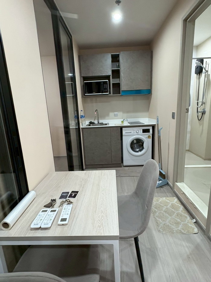 รูป พร้อมอยู่ Free Wi-Fi 2 Bedroom 0 เมตร BTS เอราวัณ วิวโล่ง 📢 Line id : @085pucam 🎯 YKP Rental Condo - รูปที่ 2/7
