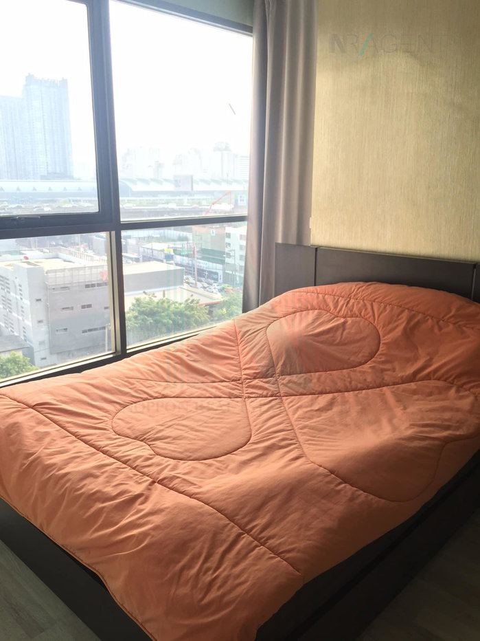 รูป 🚩 ให้เช่าคอนโด ไอดีโอ โมบิ พระราม 9 อาคาร 1 ชั้น 10 2 ห้องนอน ขนาด 45.00 ตรม ใกล้ เซ็นทรัลพระราม 9 - รูปที่ 2/8