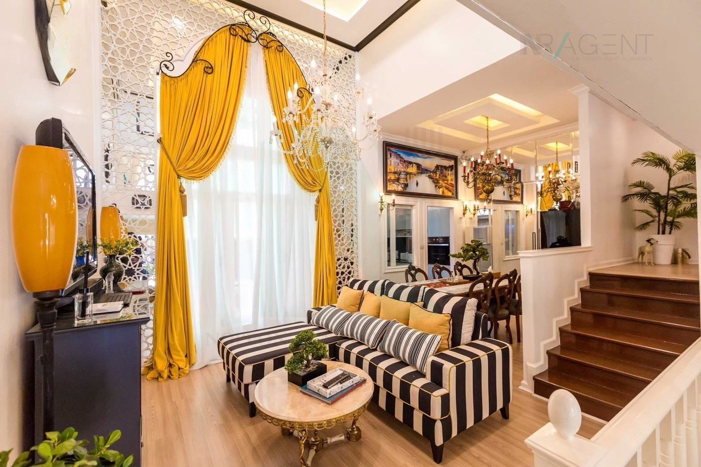 รูป 📌 ให้เช่าทาวน์เฮาส์ 4 ชั้น คริสตัล วิลล์ 4 ห้องนอน 4 ห้องน้ำ - รูปที่ 2/8