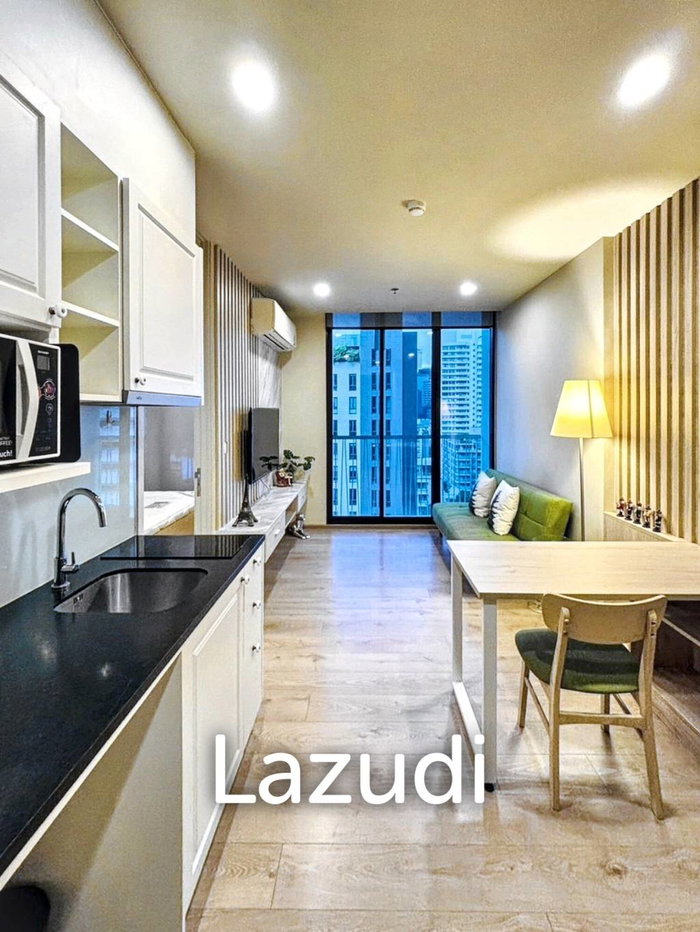 รูป 35.0 ตร.ม.  1 ห้องนอน  1 ห้องน้ำ คอนโดสำหรับ เช่าใน คลองเตยเหนือ - รูปที่ 3/8