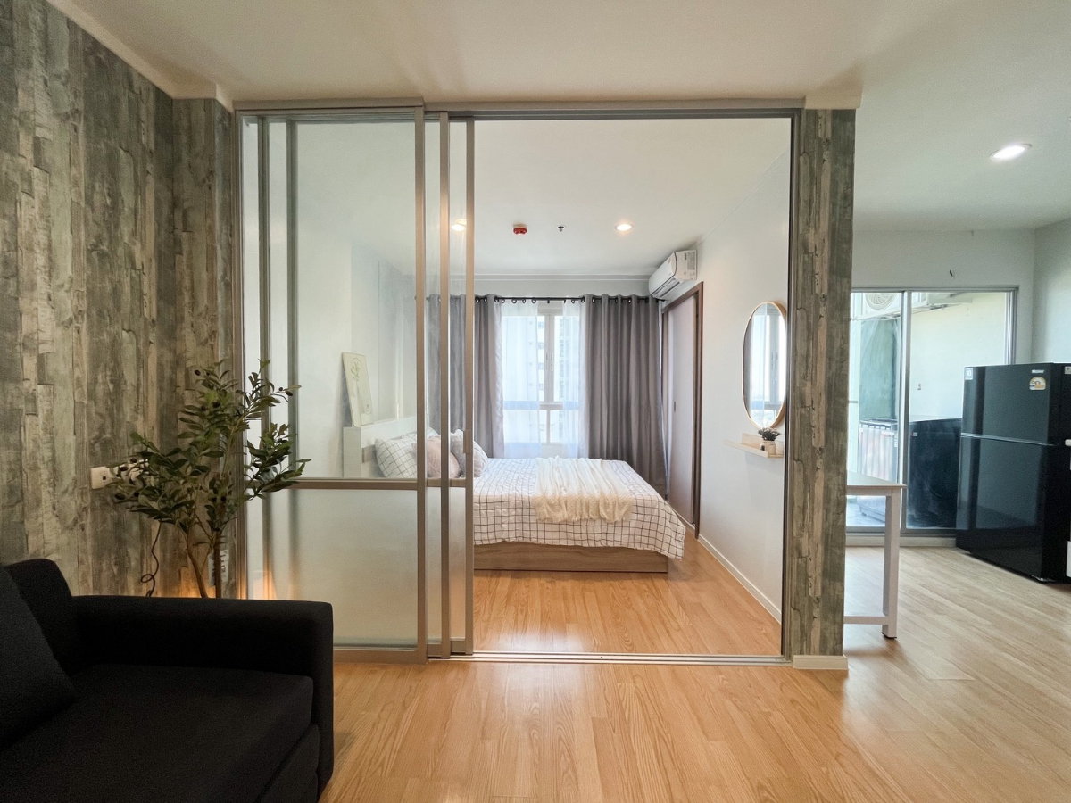 รูป ให้เช่าคอนโด ลุมพินี เมกะซิตี้ บางนา วิวสวย ขนาด 26 ตรม. ชั้น 25 ตึก C - รูปที่ 8/10