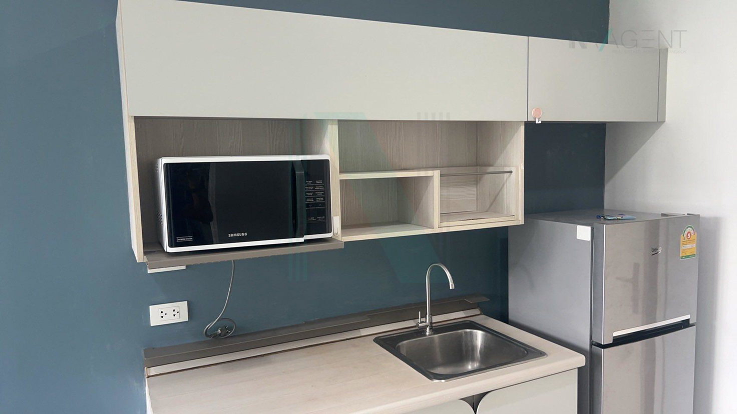 รูป ให้เช่าคอนโด เดอะ คีย์ สาทร-ราชพฤกษ์ อาคาร B ชั้น 5 1 ห้องนอน ขนาด 31 ตรม ใกล้ เดอะมอลล์ท่าพระ - รูปที่ 7/8