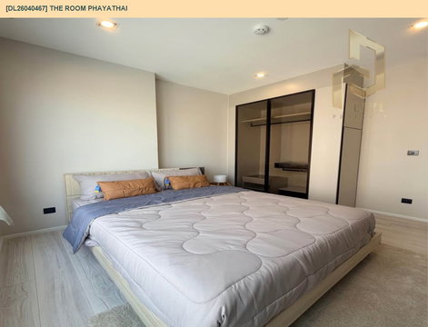 DL26040467 Condo for sale, The Room Phayathai near BTS พญาไท, ready to move in, call urgently 0614453194 LineID @162cjixi