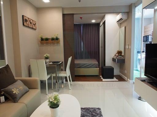 รูป ให้เช่าคอนโด เดอะ เมโทรโพลิส สำโรง อินเตอร์เชนจ์ อาคาร A ชั้น 25 1 ห้องนอน ขนาด 35.00 ตรม ใกล้ BTS สำโรง - รูปที่ 2/8