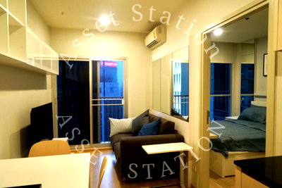 Condos for rent : 💎For rent: Noble Revolve Ratchada, fully furnished unit, well-proportioned, great price, near MRT Cultural Centre Station 🚅
