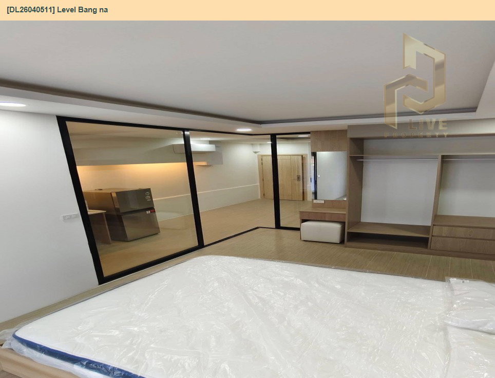 รูป DL26040511 ให้เช่าคอนโด เลเวล บางนา (Level Bang na) ใกล้ BTS บางนา พร้อมเข้าอยู่ โทรด่วน 0800343450 LineID @655ebbvc - รูปที่ 6/10