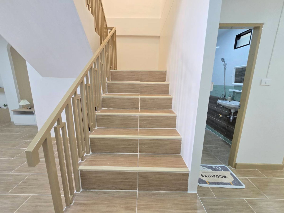 รูป ทาวน์เฮ้าส์ 2 ชั้น รีโนเวทใหม่ หมู่บ้านพีรวัส ซอยเพิ่มสิน 56 ตรงข้ามสวนน้ำสายไหม ถนนเมน ทำเลดี เดินทางสะดวก - รูปที่ 18/32