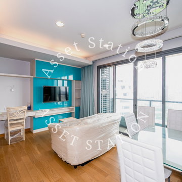 💎For Rent: The Lumpini 24, luxuriously furnished 2-bedroom unit, spacious and well-proportioned, near BTS Phrom Phong✨
