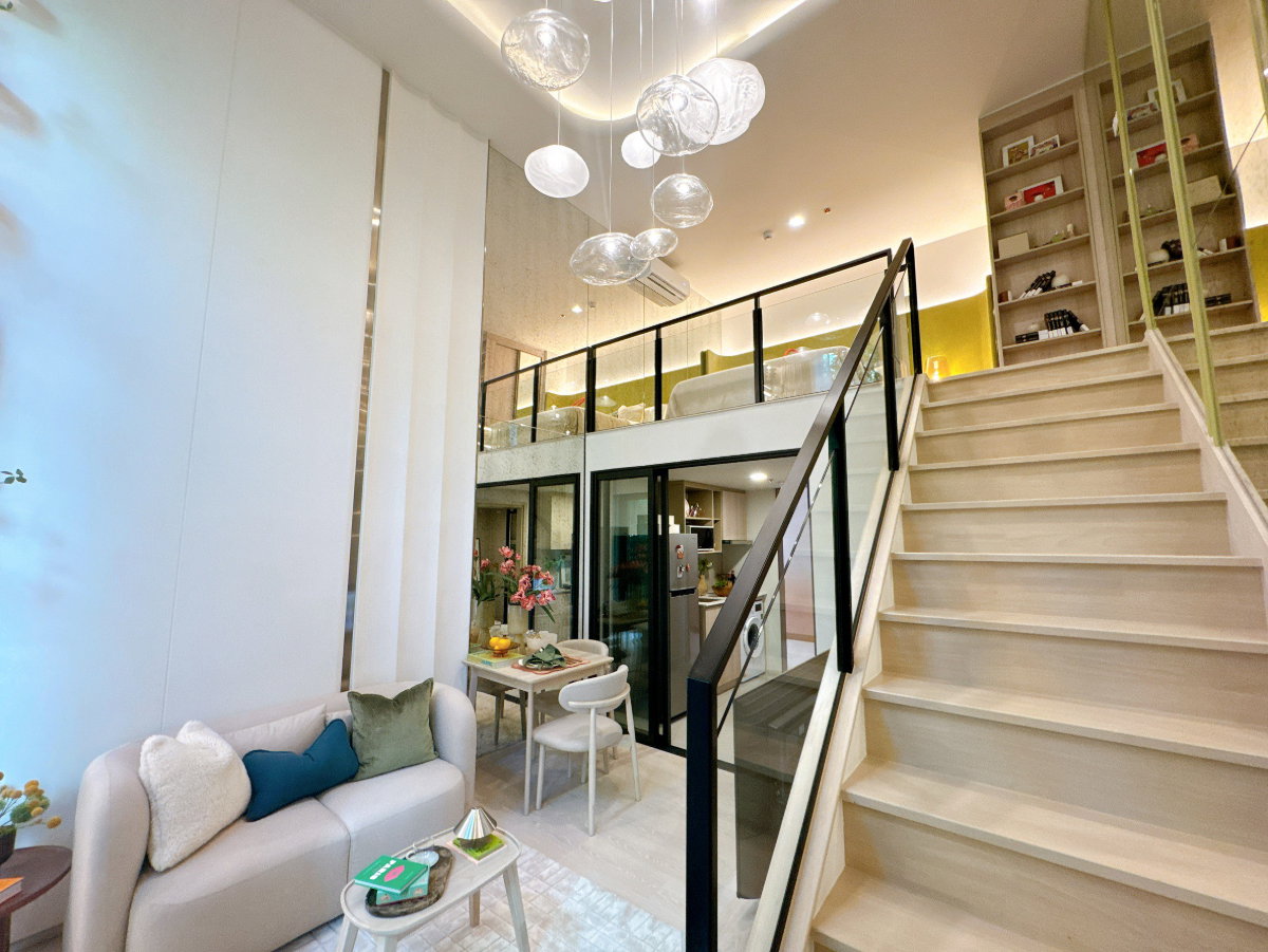 รูป ✨ ห้อง Loft หายาก! เลิฟ เจริญนคร (Love Charoen Nakhon) 1 นอน เพดานสูง โปร่งเหมือนอยู่บ้าน เพียง 5.01 ล้าน - รูปที่ 3/10