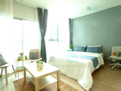 ขายคอนโด : 🚩 ขายคอนโด โนเบิล รีวอลฟ์ รัชดา อาคาร 1 ชั้น 19 1 ห้องนอน ขนาด 24 ตรม ใกล้ เซ็นทรัล พระราม9