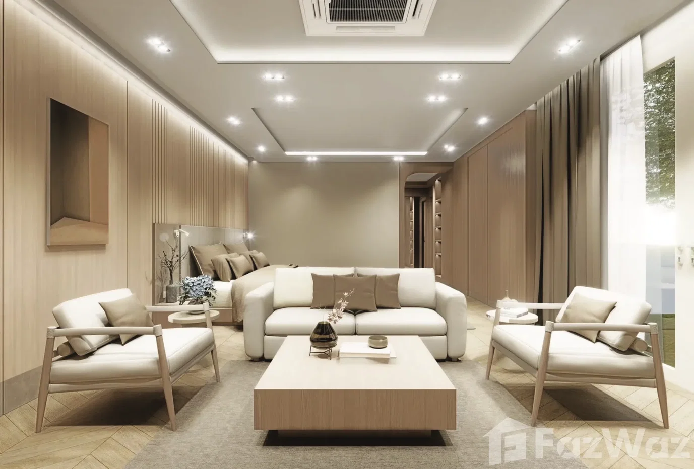 รูป ขาย วิลล่า 3 ห้องนอน ในโครงการ โกลด์ ชาเรียต 6180260 - รูปที่ 1/25