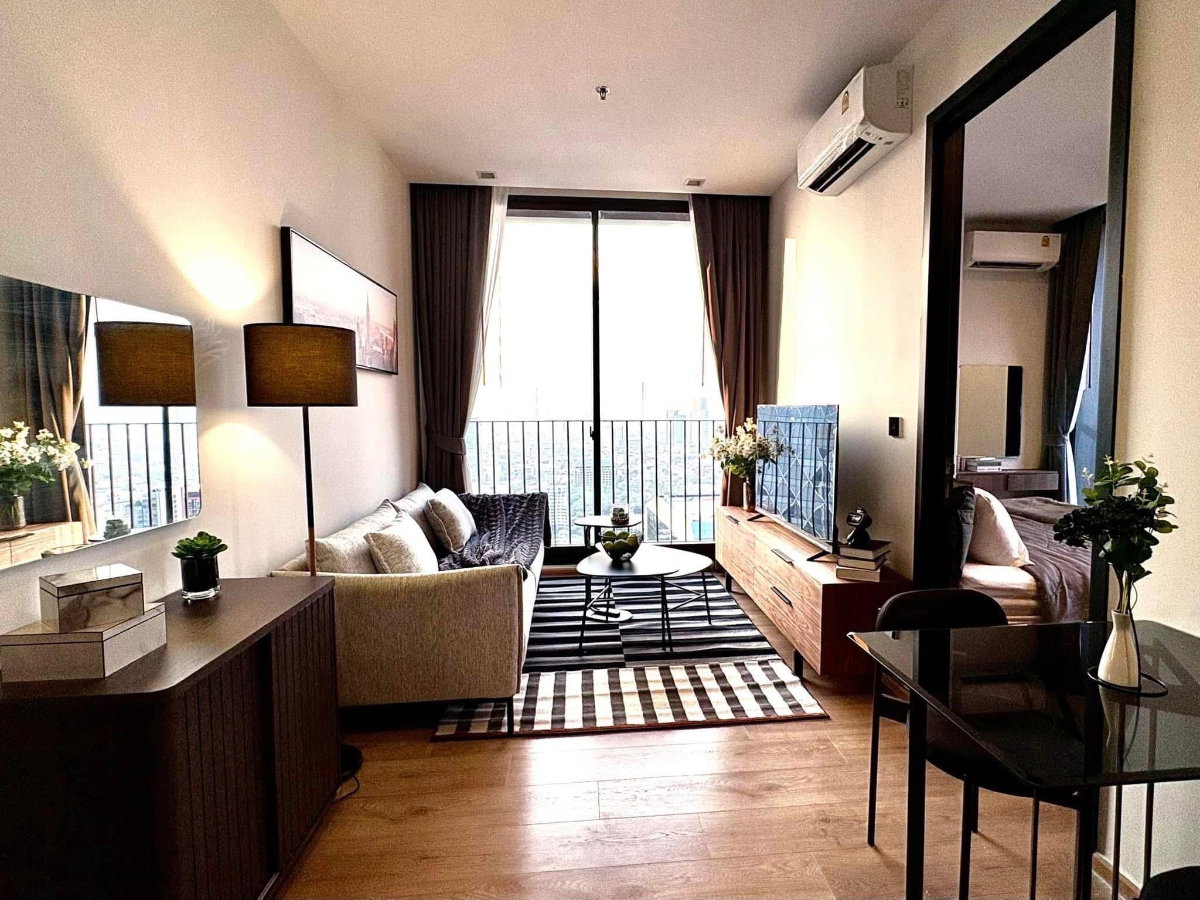 รูป 🌃Noble Around Ari ห้องหัวมุม หัวเตียงไม่ชนห้องอื่น location ติดรถไฟฟ้า BTS อารีย์ ข้าง la villa อารีย์🌃 - รูปที่ 4/12