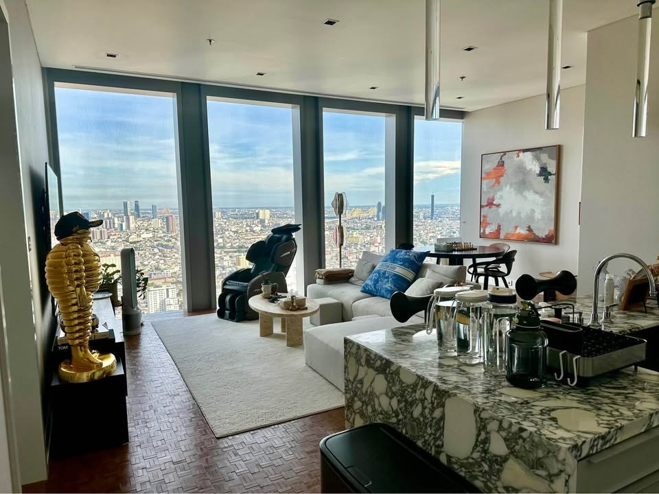 รูป คอนโด The Ritz Carlton Bangkok Residences 2 ห้องนอน ให้เช่า วิวแม่น้ำแบบไม่บล็อก ชั้นสูง - รูปที่ 2/13