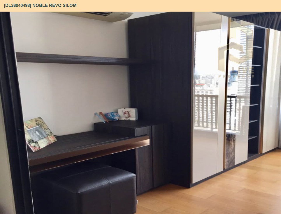 รูป DL26040498 ให้เช่าคอนโด โนเบิล รีโว สีลม (Noble Revo Silom) ใกล้ BTS สุรศักดิ์ พร้อมเข้าอยู่ โทรด่วน 0653619502 LineID @897iyzll - รูปที่ 5/11