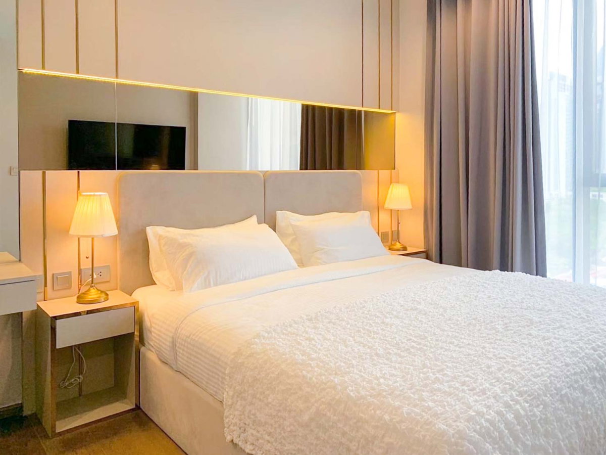 รูป ให้เช่า คอนโด Ideo Q สุขุมวิท 36 แบบ One bed plus 1 นอน 1 น้ำ 46 ตรม เฟอร์ครบ ใกล้ BTS ทองหล่อ เอกมัย พร้อมพงษ์ พระราม 4 : KT26R-008 - รูปที่ 3/10