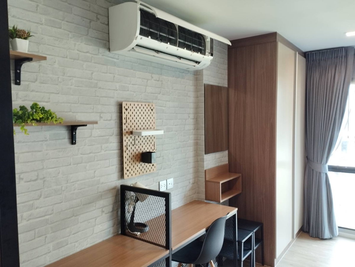 รูป 💎ให้เช่าคอนโด🎉✨ Kave Town Shift ห้องวิวสวนในโครงการ มีรถรับส่ง mingle mall🚌 เดินทางสะดวก หาของกินง่าย - รูปที่ 5/9