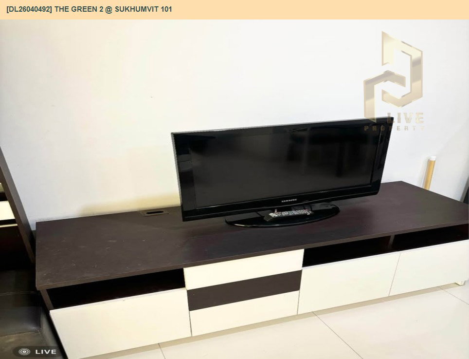 รูป DL26040492 ให้เช่าคอนโด เดอะ กรีน 2 แอท สุขุมวิท 101 (The Green 2 @ Sukhumvit 101) ใกล้ BTS ปุณณวิธี พร้อมเข้าอยู่ โทรด่วน 0656259498 LineID @257sxzzu - รูปที่ 4/7