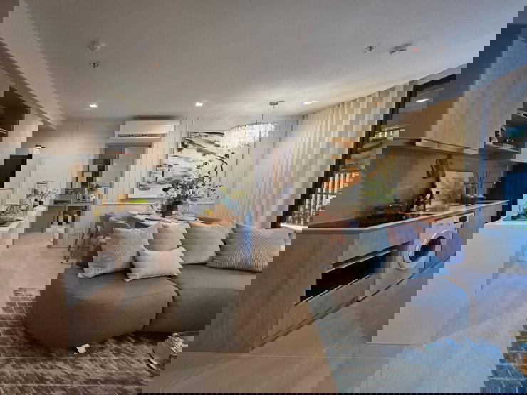 รูป ✅เปิดชั้นใหม่ 📌2ห้องนอนวิวแม่น้ำ ขนาด60 ตารางเมตร มองวิวแม่น้ำแบบเต็มๆ LOVE CHAROEN NAKORN จากแสนสิริ สนใจติดต่อ นิค 082-2257953 - รูปที่ 3/9