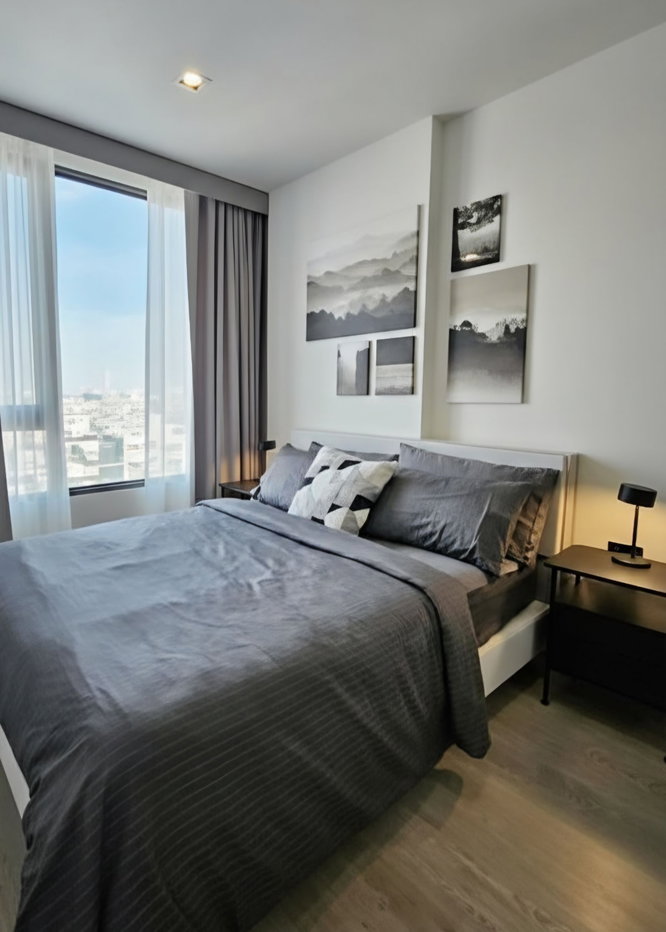 รูป ให้เช่า คอนโดใกล้BTS วงเวียนใหญ่ | Reference Sathorn-Wongwianyai | 1 ห้องนอน เฟอร์นิเจอร์และเครื่องใช้ไฟฟ้าครบ , ใกล้The Mall ท่าพระ - รูปที่ 6/12