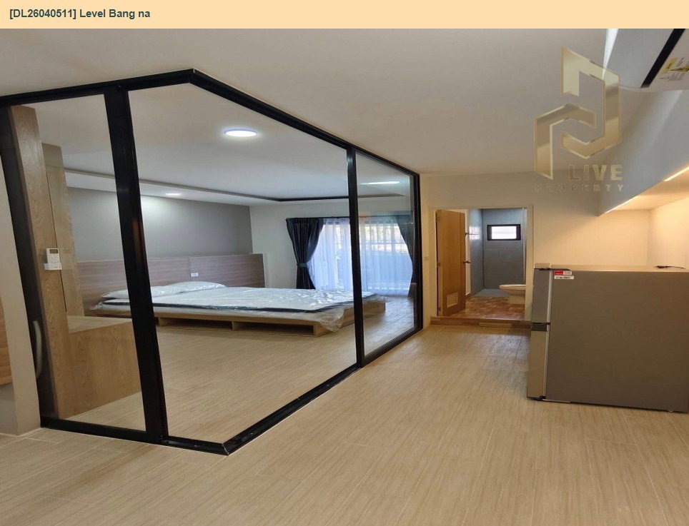 รูป DL26040511 ให้เช่าคอนโด เลเวล บางนา (Level Bang na) ใกล้ BTS บางนา พร้อมเข้าอยู่ โทรด่วน 0800343450 LineID @655ebbvc - รูปที่ 3/10