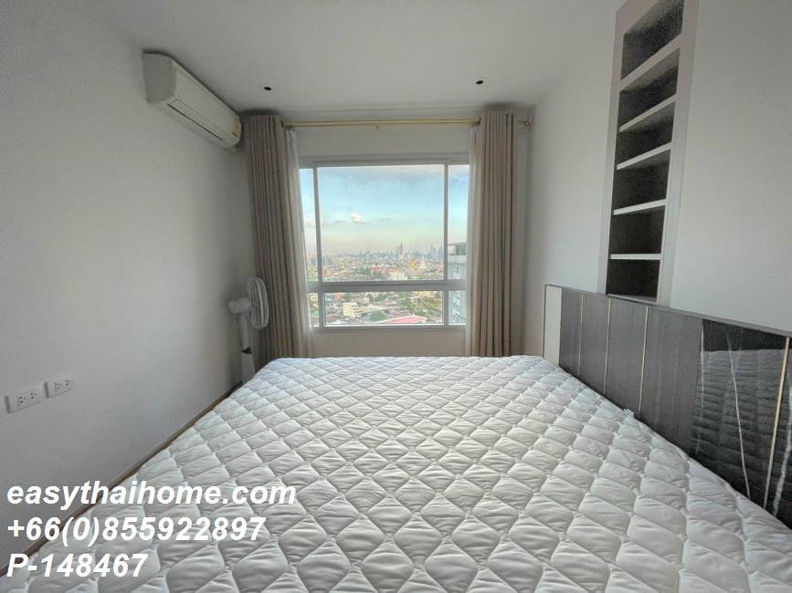 รูป P-148467 วิวเมืองสวย! ไอดีโอ โมบิ สาทร 1 นอน ใกล้ BTS กรุงธนบุรี 15,000 บาท | Line Id: @easythaihome | 085-592-2897 - รูปที่ 4/8