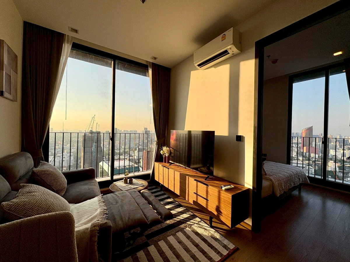 รูป 🌃Noble Around Ari ห้องหัวมุม หัวเตียงไม่ชนห้องอื่น location ติดรถไฟฟ้า BTS อารีย์ ข้าง la villa อารีย์🌃 - รูปที่ 2/12