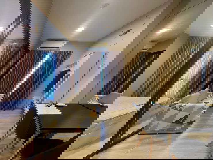 รูป ให้เช่า พร้อมเข้าอยู่ วันที่ 5 พค 69 คอนโดเลต มิสท์ พระราม9 MRT พระราม 9 เฟอร์นิเจอร์ครบ เครื่องใช้ไฟฟ้าครบ  - รูปที่ 2/10