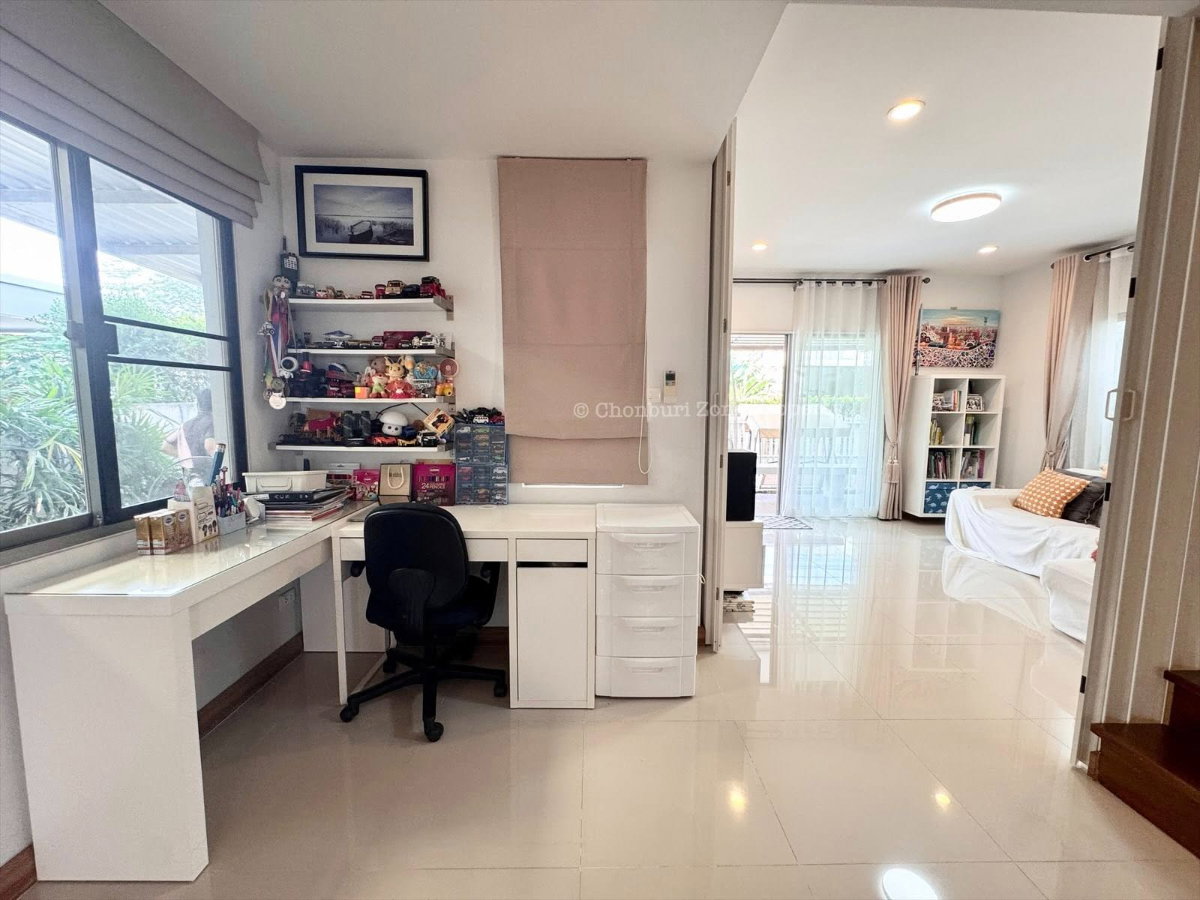รูป ขายบ้านแฝด ม.ไลฟ์อินเดอะการ์เด้นท์ สวนเสือ ศรีราชา - รูปที่ 32/35