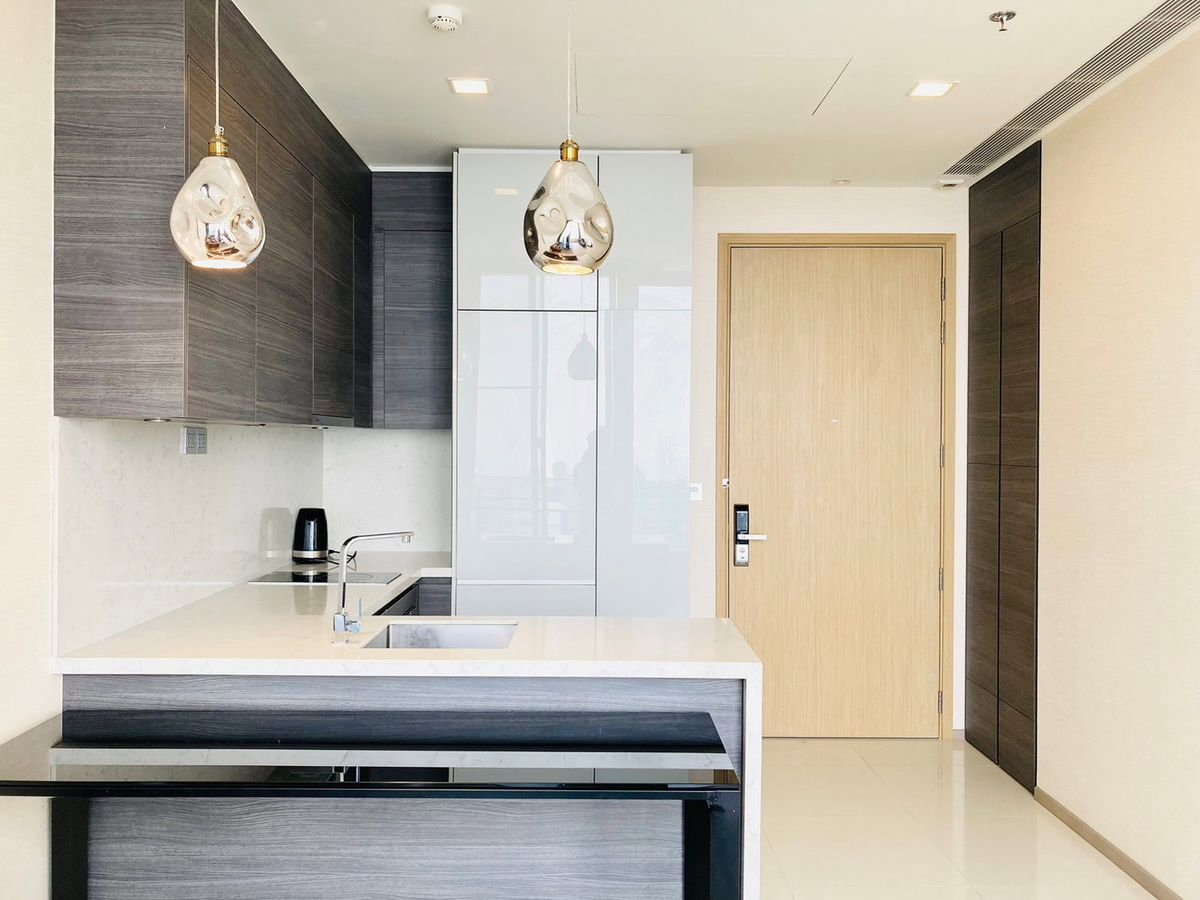 รูป For Rent : The ESSE Asoke (1bed) 44.50 sq.m. 35,000 THB Tel. 0924235675 Cate - รูปที่ 7/8