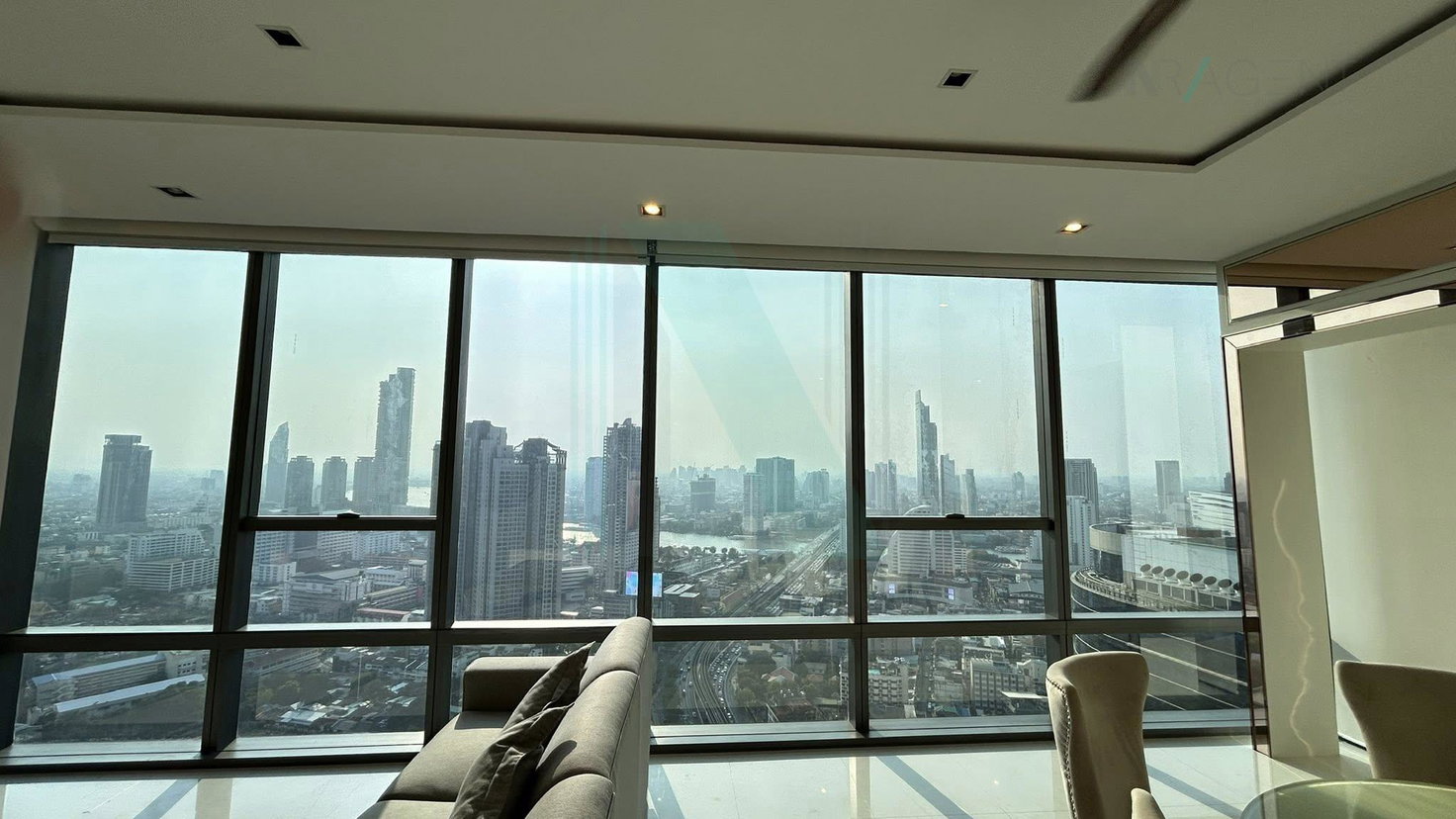 รูป ให้เช่าคอนโด เดอะ แบงค็อค สาทร อาคาร 1 ชั้น 34 2 ห้องนอน ขนาด 120 ตรม ใกล้ โรงเรียนกรุงเทพคริสเตียน - รูปที่ 3/8
