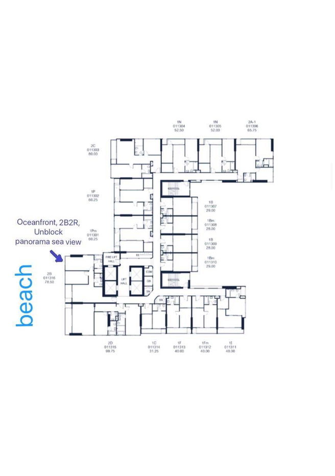 รูป คอนโด 2-ห้องนอน ที่ พีทีวาย เรสซิเดนซ์ สาย 1 ใกล้ พัทยาใต้ (ID 2799596) - รูปที่ 4/15