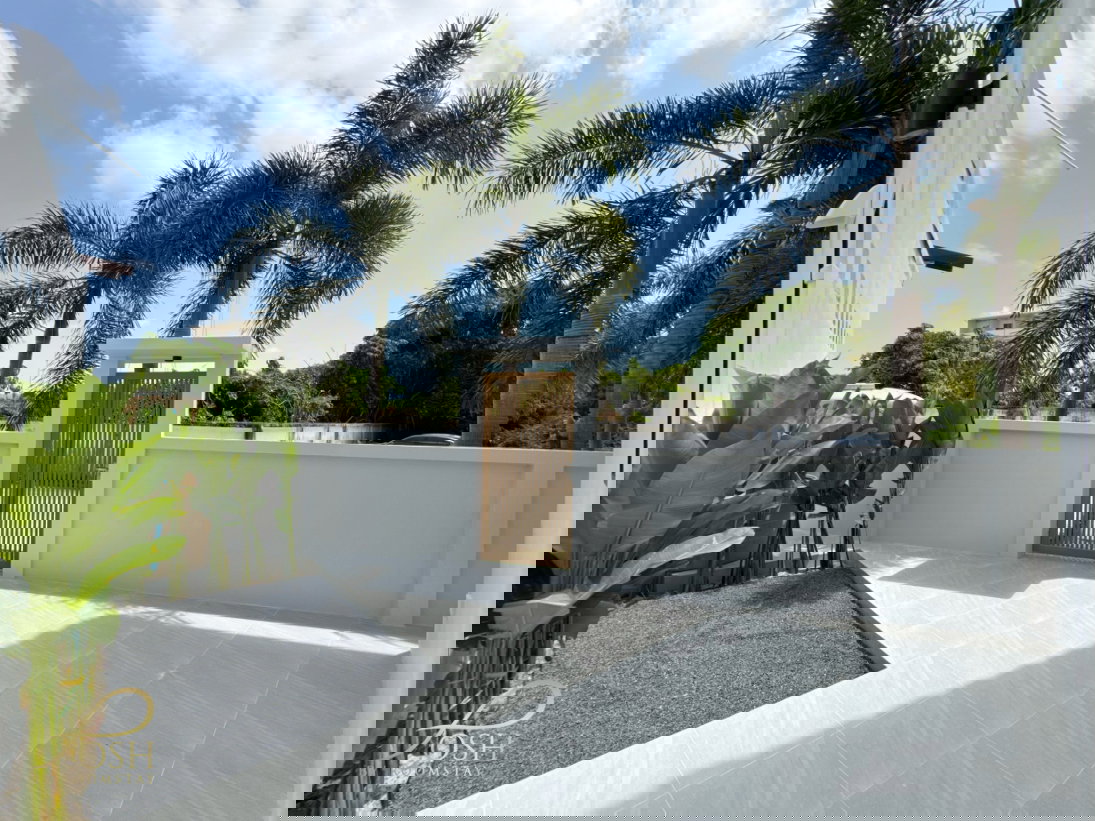 รูป บ้านเดี่ยว (หลังมุม) รีโนเวทใหม่ โครงการเจ้าฟ้าการ์เด้นโฮม 3 – เกาะแก้ว พื้นที่ใช้สอยเยอะ 45.4 ตารางวา 4ห้องนอน 3ห้องน้ - รูปที่ 28/43