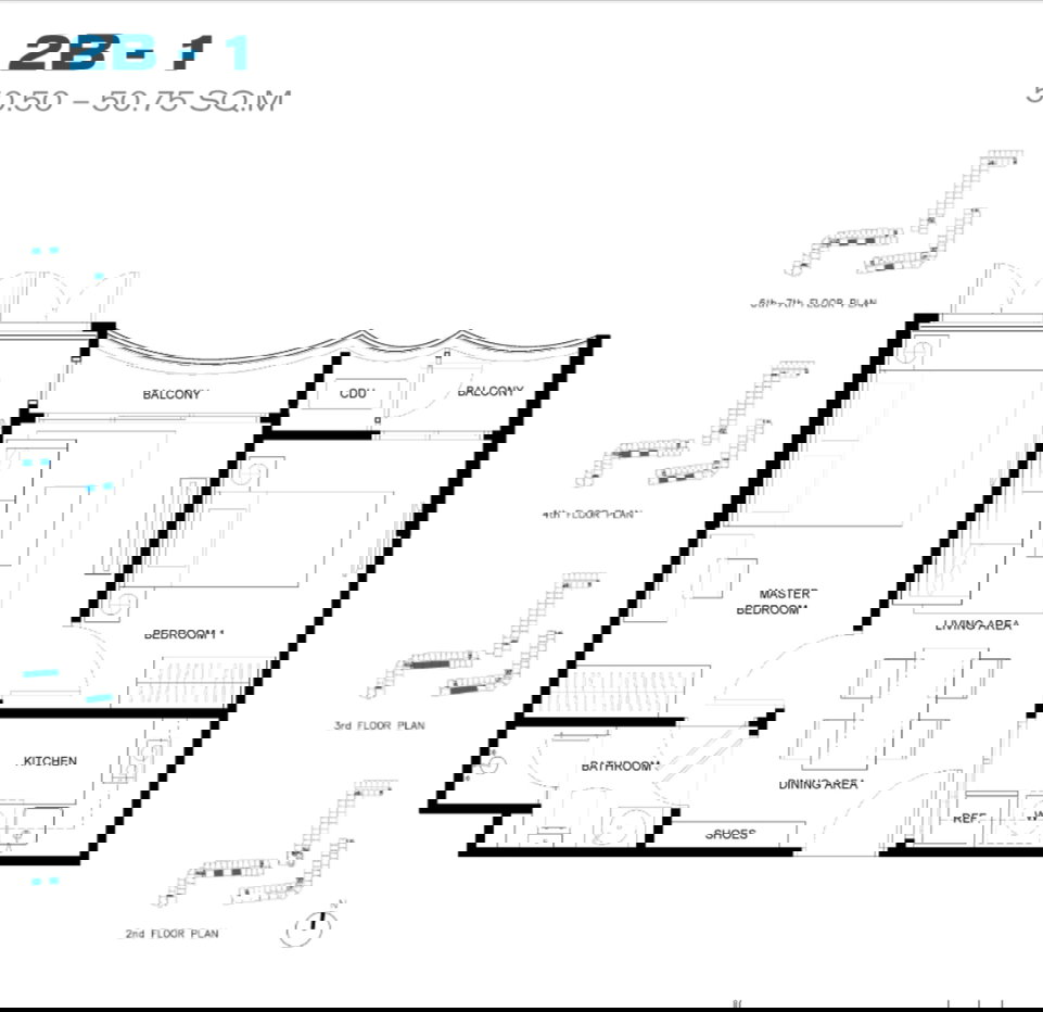 picture 📍𝐅𝐨𝐫 𝐑𝐞𝐧𝐭 ! 𝐊𝐚𝐰𝐚 𝐇𝐚𝐮𝐬 2 Bedrooms, 51.92 SQM, 5th Floor, Canal View 📍𝐎𝐧𝐥𝐲 𝟑𝟓,𝟎𝟎𝟎 𝐁𝐚𝐡𝐭/ 𝐌𝐨𝐧𝐭𝐡! - 10/10