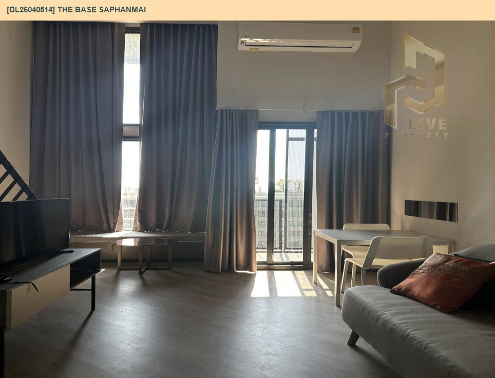 รูป DL26040514 ขายคอนโด เดอะ เบส สะพานใหม่ (THE BASE Saphanmai) ใกล้ BTS สายหยุด พร้อมเข้าอยู่ โทรด่วน 0656259498 LineID @257sxzzu - รูปที่ 9/9