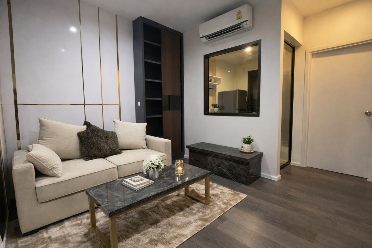 รูป 🍀🍀 Prime condo location 🚆ให้เช่า📌 เดอะ สเตจ เตาปูน อินเตอร์เชนจ์ (Line:@rent2022)MRT Taopoon ✨พร้อมเข้าอยู่✨ A11131 - รูปที่ 4/10