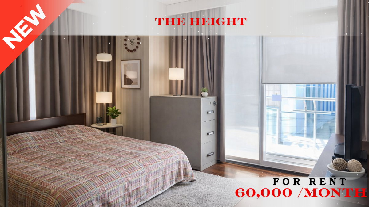 picture 🚆 Prime Condo Location For Rent 📌 The Height Condominium (Line: @rent2022) | Near BTS Thonglor ✨ Ready to move in! ✨ 📌 Ref Code: A07971 - 1/12