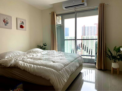 Condos for rent : For Rent Condo ASAKAN PLACE SRINAKARINDRA Building 1, Floor 22,Studio, Room size 30.00 sqm