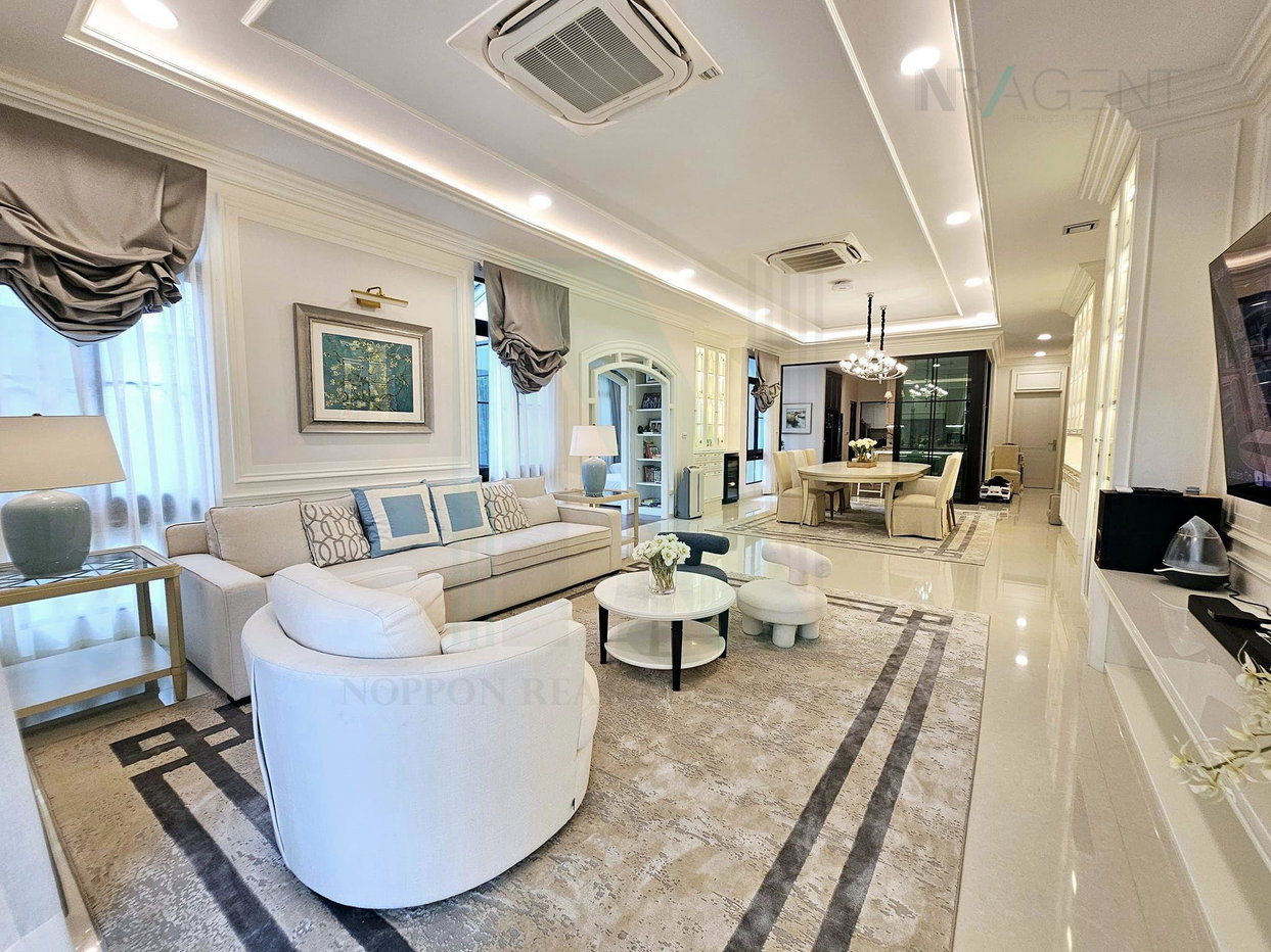 รูป 📌 ขายบ้านเดี่ยว โครงการ นันทวัน พระราม9-กรุงเทพกรีฑาตัดใหม่ 2 ชั้น 5 ห้องนอน 5 ห้องน้ำ - รูปที่ 4/8