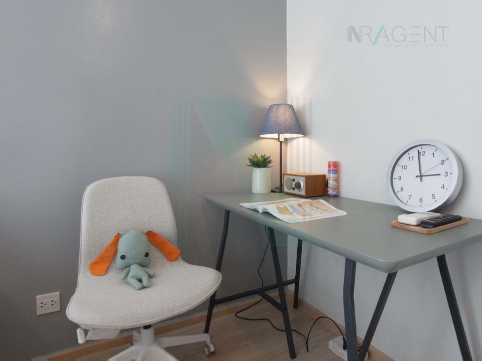 picture 📌 For Rent Condo NOBLE REVOLVE RATCHADA Building 1, Floor 19,Studio, Room size 25.00 sqm - 3/8