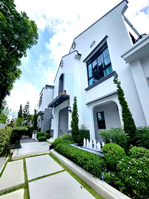 Houses for sale Bangkok : 📌 For Sell House NANTAWAN RAMA 9-NEW KRUNGTHEPKREETHA 2-story 5 bedroom 5 bathroom