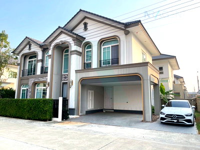 เช่าบ้านเดี่ยว สมุทรปราการ : 📌 ให้เช่าบ้านเดี่ยว 2 ชั้น แกรนดิโอ บางนา กม.5 5 ห้องนอน 5 ห้องน้ำ