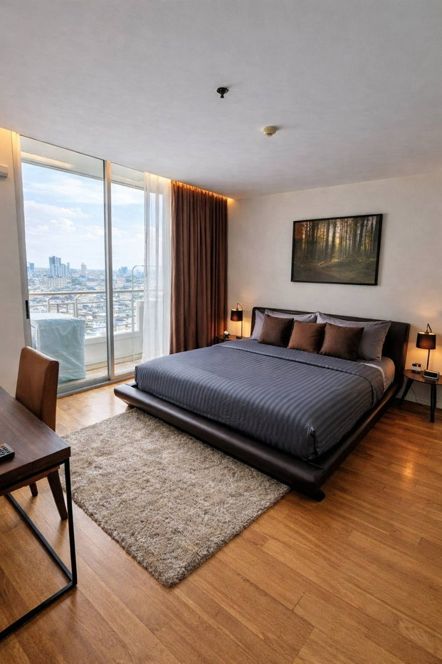 รูป คอนโด Sathorn Prime Residence 1 ห้องนอน ให้เช่า วิวสวย โปร่ง โล่ง BTS ช่องนนทรี - รูปที่ 7/10